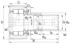 ��˨�͹��� NUKRE40, ������������װԲ����������ƫ�ĵ�Ȧ�������Թ��ܷ�