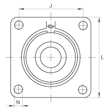 �������Ԫ PCCJ40, ���ĸ���˨�׵ķ������������Ԫ��������˫�нǽӴ��������P ���ܷ�